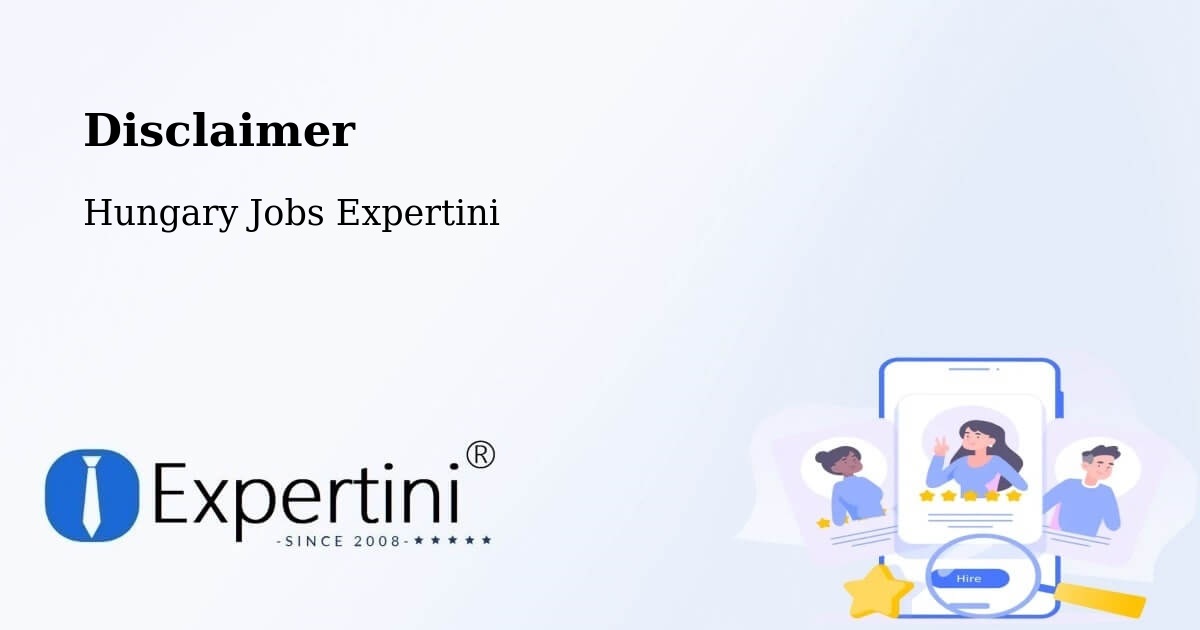 Disclaimer – Farmos - Hungary Jobs Expertini
