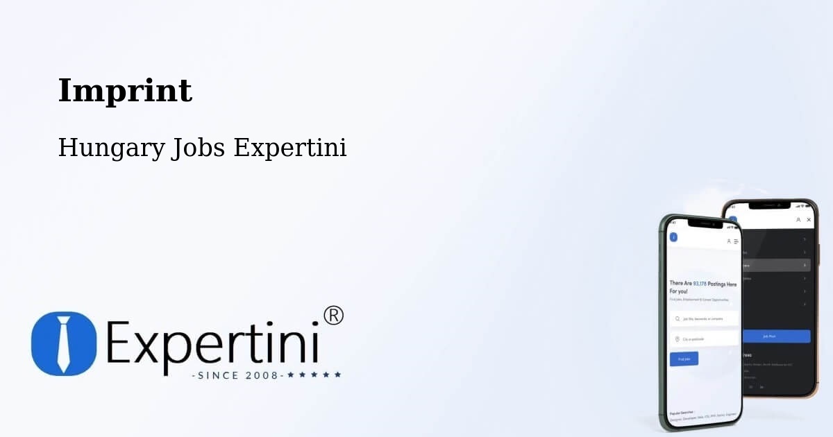 Imprint – Farmos - Hungary Jobs Expertini